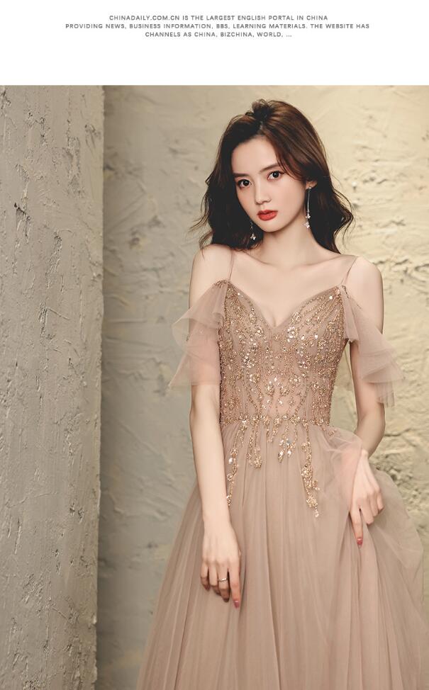 ロングドレス イブニングドレス ノースリーブ キャミドレス 発表会ドレス Vネック 演奏会ドレス 二次会ドレス パーティードレス セクシー 結婚式ドレス 