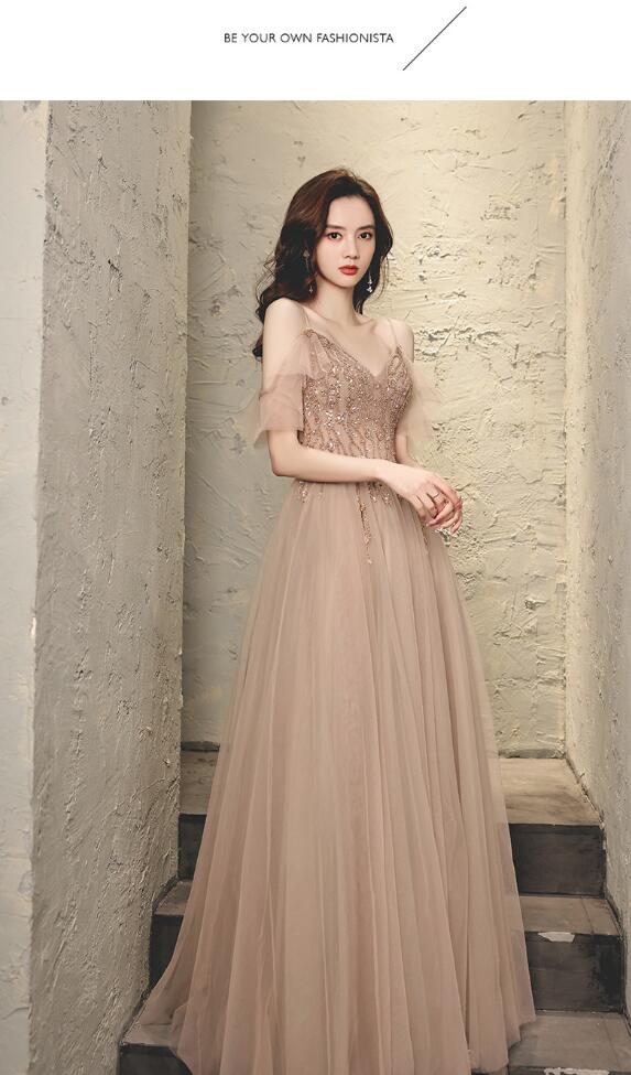 ロングドレス イブニングドレス ノースリーブ キャミドレス 発表会ドレス Vネック 演奏会ドレス 二次会ドレス パーティードレス セクシー 結婚式ドレス 