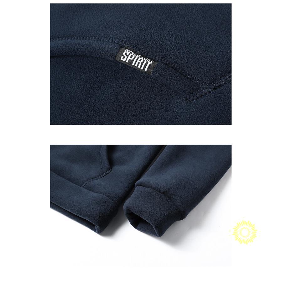 厚手メンズ 裏ボア フリースジャケット 無地 ジップ男女兼用 お洒落 秋服 冬服 アウター 長袖ジャケット カジュアル 