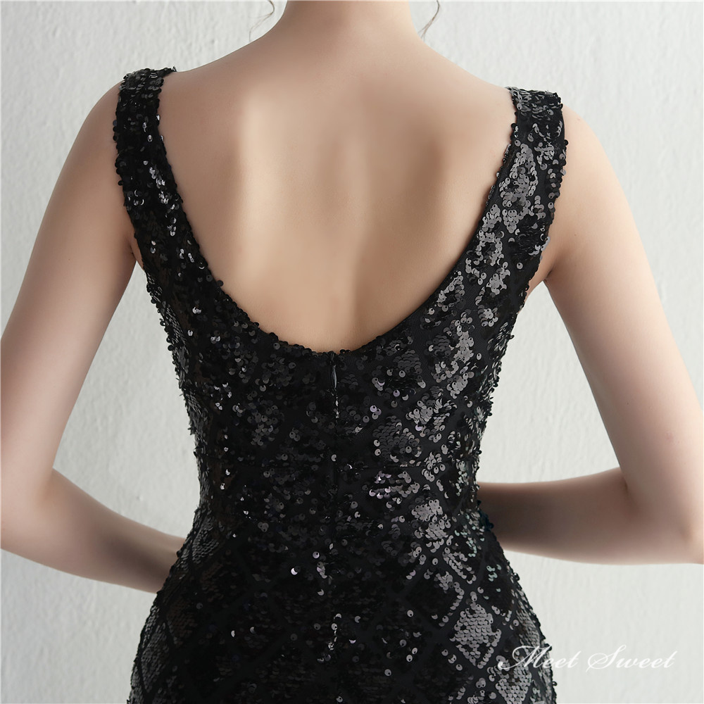 カラードレス マーメイドドレス パーティードレス ノースリーブ 袖なし スリット ウェディングドレス スパンキラキラ 結婚式 イブニングドレス 二次会 