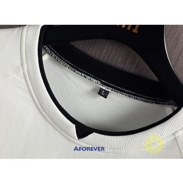 長袖トレーナー メンズ 秋服 トレーナー プルオーバー 無地 秋 春 トップス 丸首 スウェットシャツ 秋コーデ 重ね着風 カジュアル 