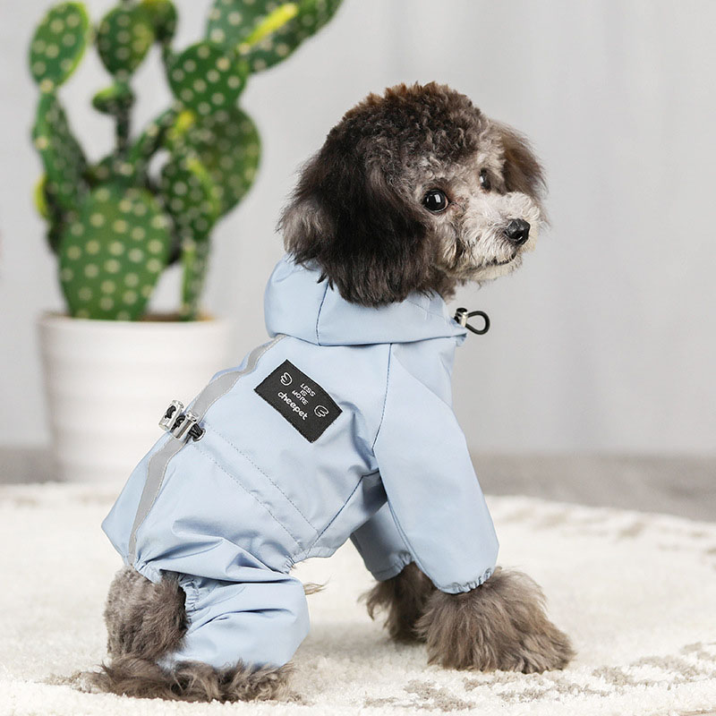 ペットウェア ペット用品 犬 猫 犬の服 防水 洋服 部屋着 安い オールインワン 寝間着 パンツ お出かけ 小型犬 春秋 おしゃれ お散歩 かわいい レインコート着 