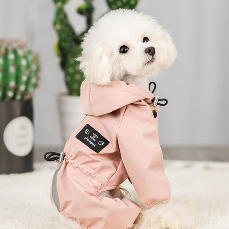 ペットウェア ペット用品 犬 猫 犬の服 防水 洋服 部屋着 安い オールインワン 寝間着 パンツ お出かけ 小型犬 春秋 おしゃれ お散歩 かわいい レインコート着 