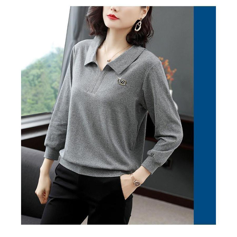 長袖 Tシャツ レディース トップス 秋春 Tシャツ 女性用 。 体型カバー 着痩せ 通学 プルオーバー 40代 オシャレ 綿 50代 通勤 30代 ロンT 