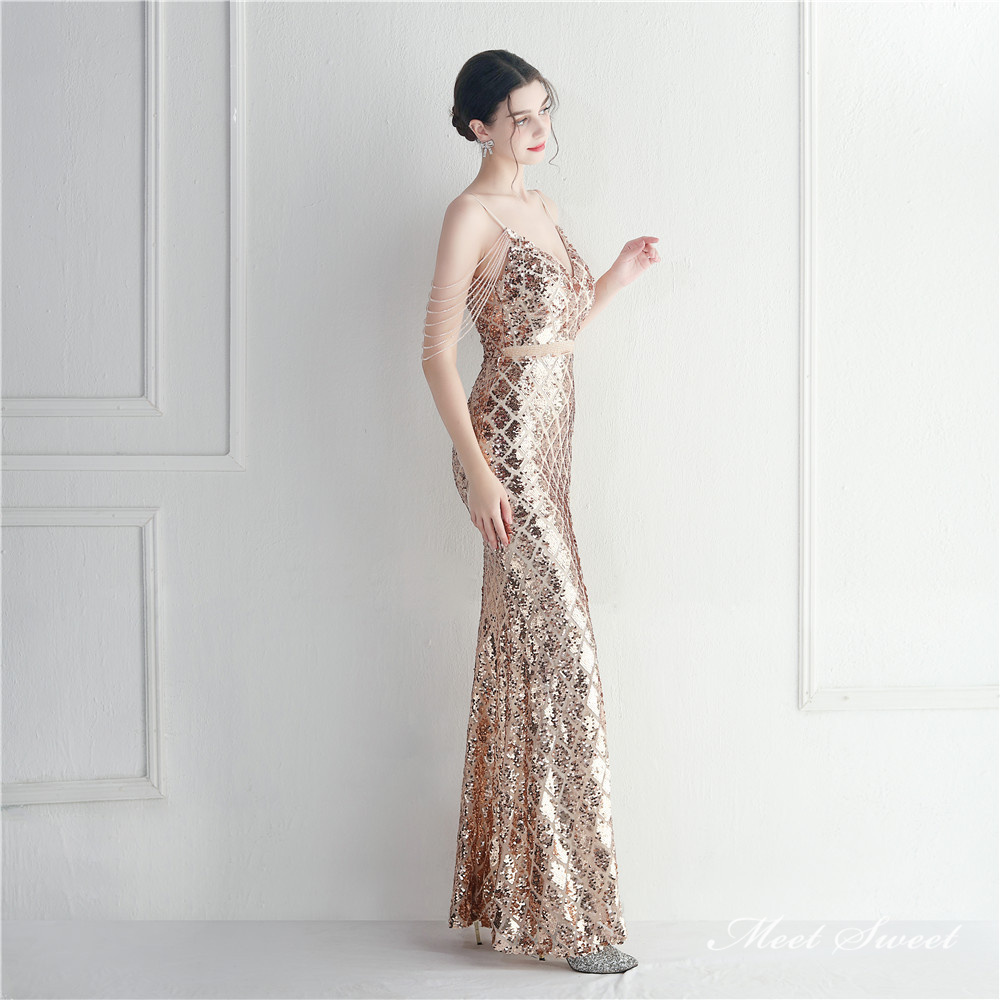 カラードレス マーメイドドレス パーティードレス ビーズ イブニングドレス ウェディングドレス 結婚式 二次会 発表会 キャバドレス スパンファスナー 