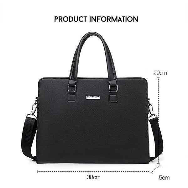 ビジネスバッグ メンズ 合皮 レザー 2WAY 軽量 A4収納 ショルダー付き自転車通勤 1-2泊 出張 大きめ 40代 バック PC対応 鞄 撥水 大容量 50代 おしゃれ 