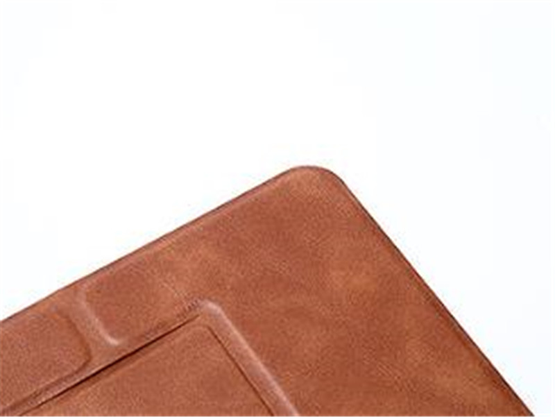 マウスパッド レザー 折りたたみ マグネットフラップ スマホスタンド  
