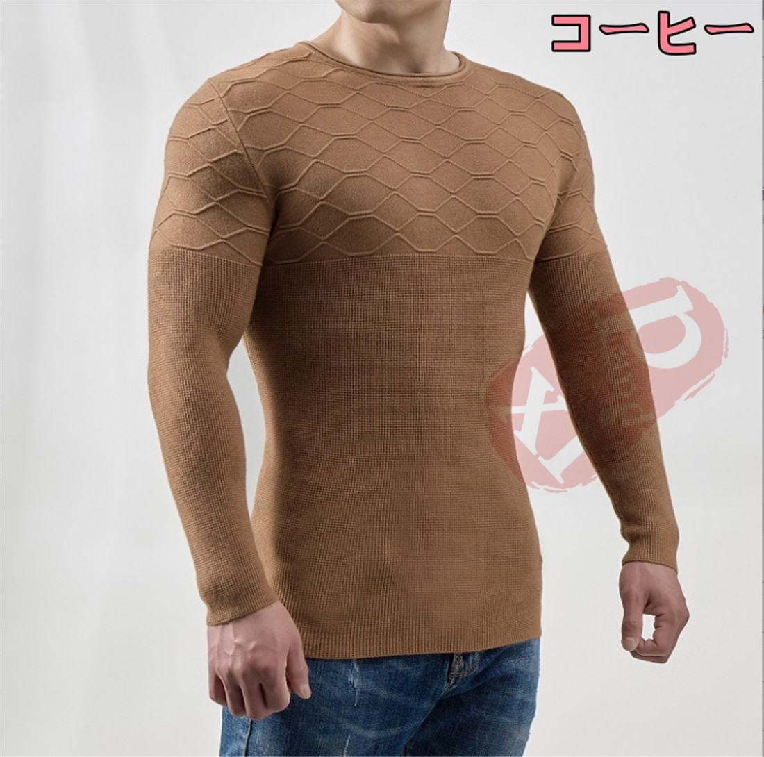 サマーニット メンズ トップス サマーセーターニットセーター メンズ トップス 秋 冬服 タートルネック 送料無料 モックネック 長袖 冬 秋服 ケーブルニット 