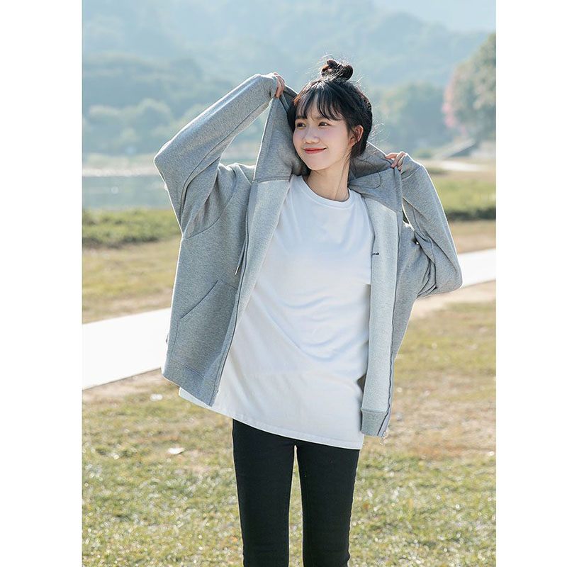 レディース トップス 長袖 フード付き プルオーバー ゆったり 春秋コーデ おしゃれ カジュアル シンプル 体型カバー 