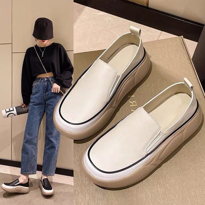 スニーカー レディース スリッポン 厚底 通気 カジュアルかわいい 歩きやすい 履きやすい ウォーキング 