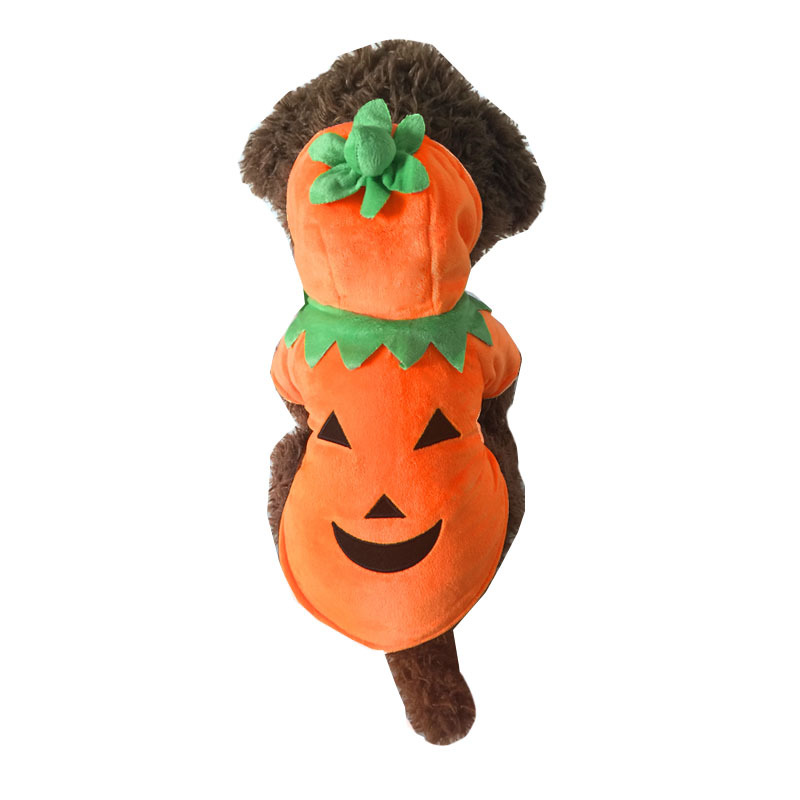 犬 服 秋冬 パンプキン トイプードル チワワ おもしろ ハロウィンヒーローズ 服 着せやすい 