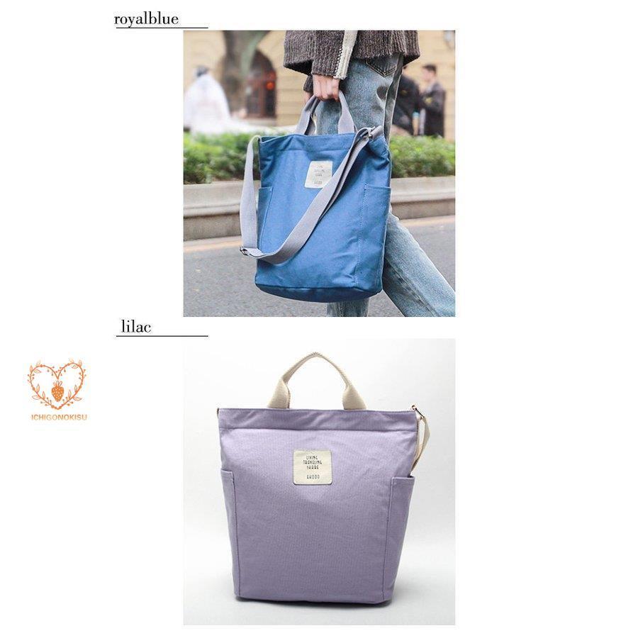 エコバッグ トートバッグ キャン2WAY レディース ファスナー付き A4 おしゃれ 大きめ 帆布 ショルダー 軽量 折りたたみ 