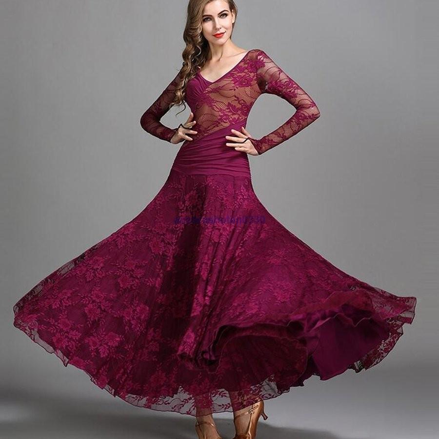 社交ダンス衣装 ステージ衣装 競技会 競技用 レディース ワンピース パーティー舞台衣装 全3色 モダンドレス 社交ダンス 演出服 