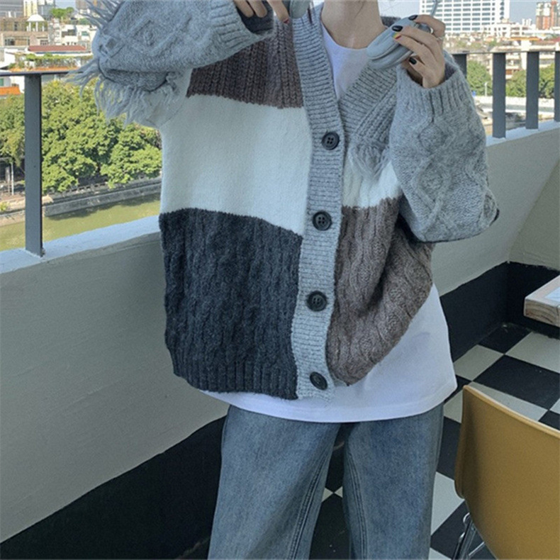 カーディガン セーター アウター レディース 2023年 秋新作 コート トレンド ルーズ 春ニットセーター女性 韓国風 