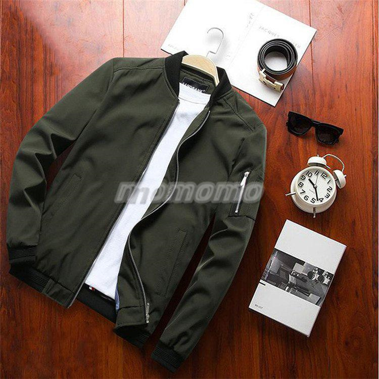 スタジャン メンズ おしゃれ MA-1 ジャケット ブルゾン ジップジャケットアウター 秋服 セール フライトジャケット 