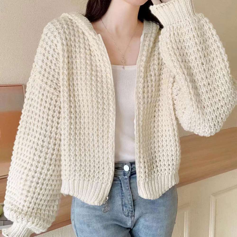 ニット カーディガン 韓国  