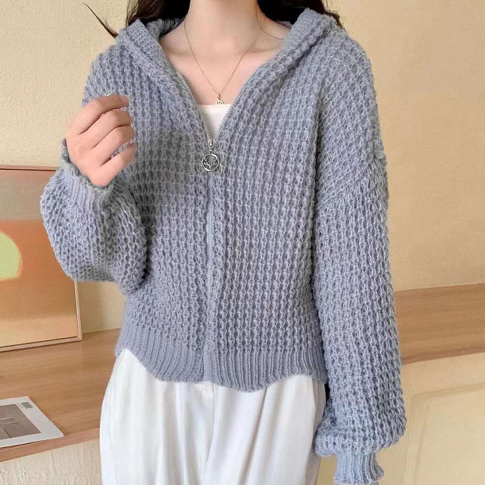 ニット カーディガン 韓国  