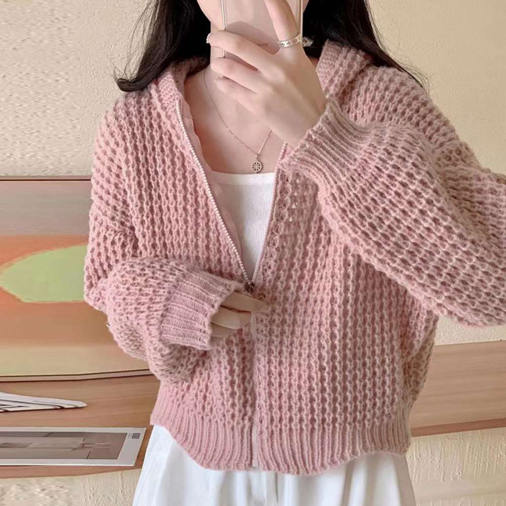 ニット カーディガン 韓国  