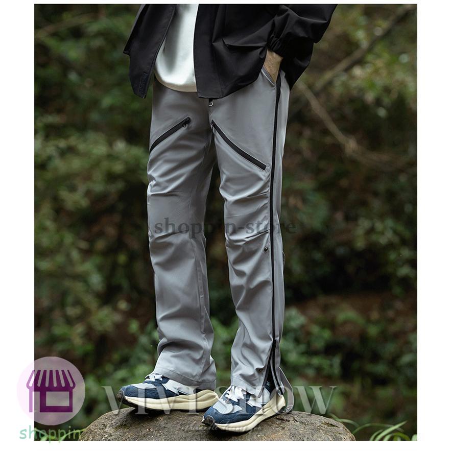 メンズ ロング パンツ ボズボン シンプル 防水 動きやすい ジャージ風 おしゃれ あわせやすい はきやすい カジュアル スポーティー 