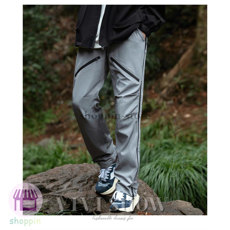 メンズ ロング パンツ ボズボン シンプル 防水 動きやすい ジャージ風 おしゃれ あわせやすい はきやすい カジュアル スポーティー 