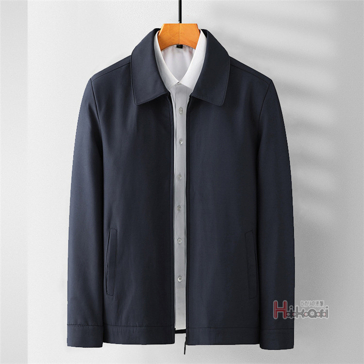 ストップ ジャケット ブルゾン メンズ ス 上着 無地 ビジネスジャンパー ジップアップ アウター 