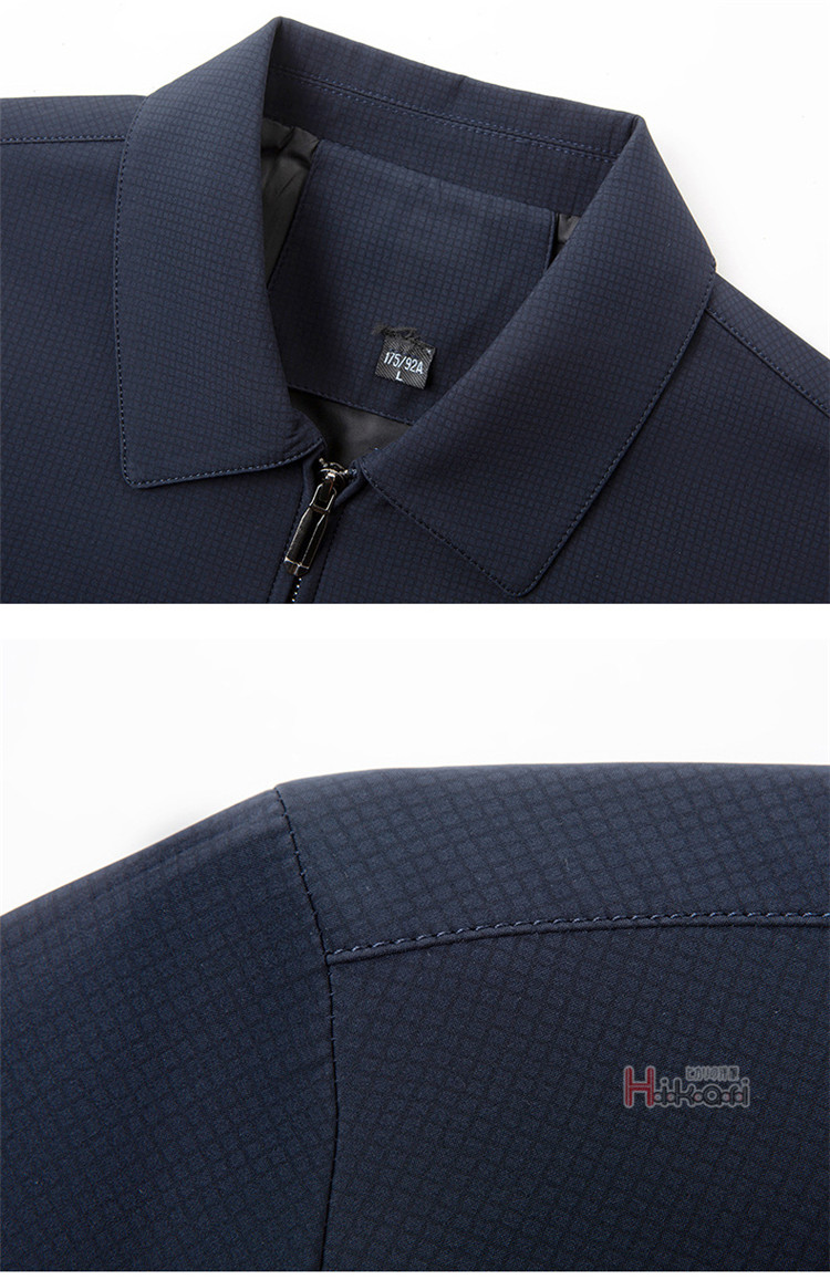 ストップ ジャケット ブルゾン メンズ ス 上着 無地 ビジネスジャンパー ジップアップ アウター 