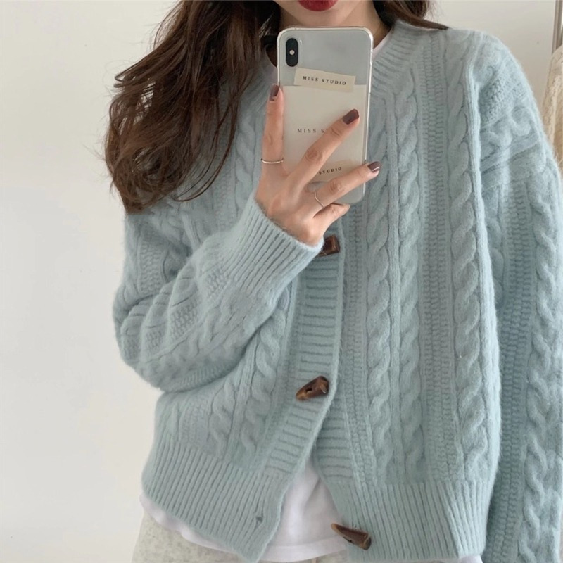 カーディガン 秋服 レディース 春 セーター ニット 通勤 おしゃれ 冬 トップス ゆったり 長袖 ストライプ 羽織り カジュアル 着痩せ ドルマンスリーブ 前開き 