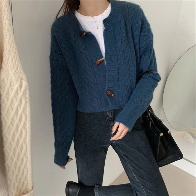 カーディガン 秋服 レディース 春 セーター ニット 通勤 おしゃれ 冬 トップス ゆったり 長袖 ストライプ 羽織り カジュアル 着痩せ ドルマンスリーブ 前開き 