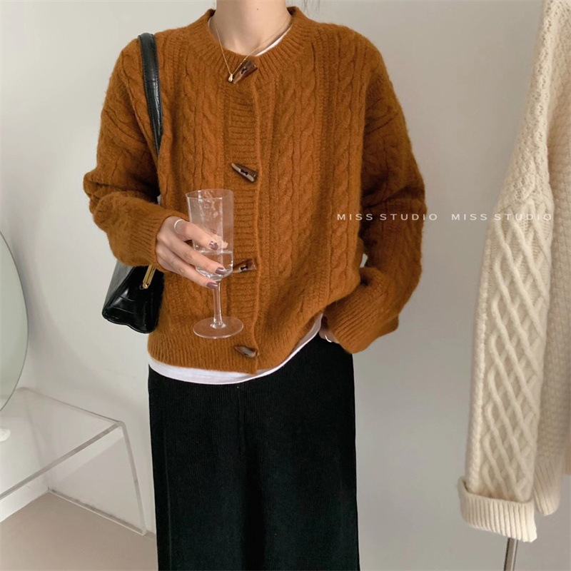 カーディガン 秋服 レディース 春 セーター ニット 通勤 おしゃれ 冬 トップス ゆったり 長袖 ストライプ 羽織り カジュアル 着痩せ ドルマンスリーブ 前開き 