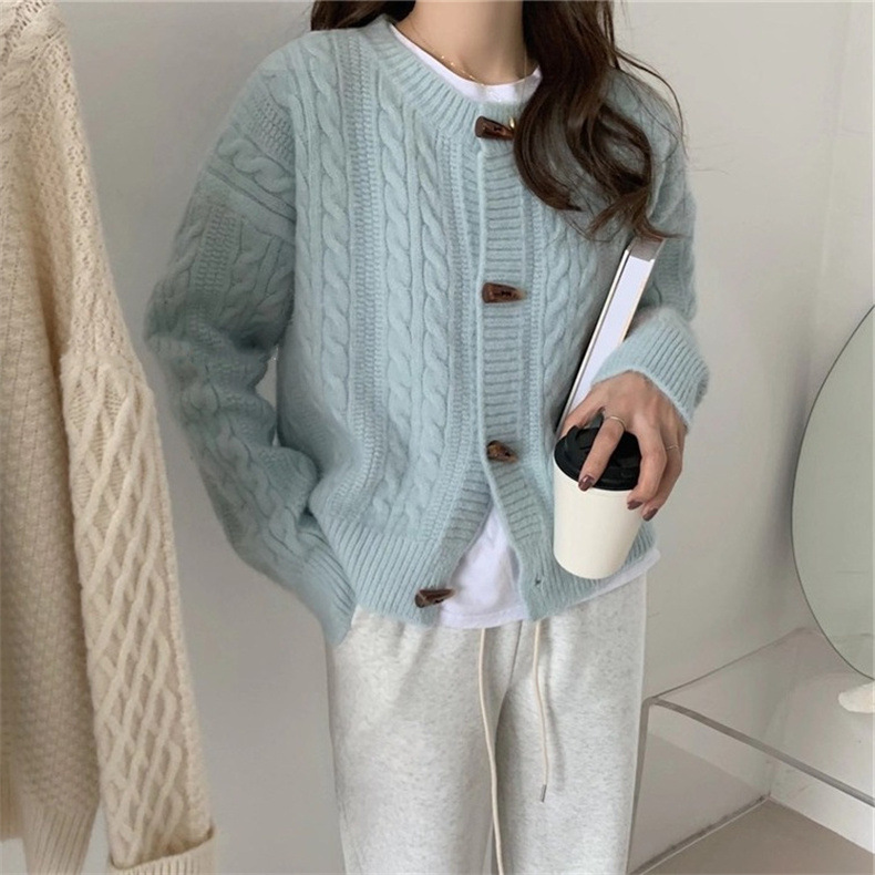カーディガン 秋服 レディース 春 セーター ニット 通勤 おしゃれ 冬 トップス ゆったり 長袖 ストライプ 羽織り カジュアル 着痩せ ドルマンスリーブ 前開き 