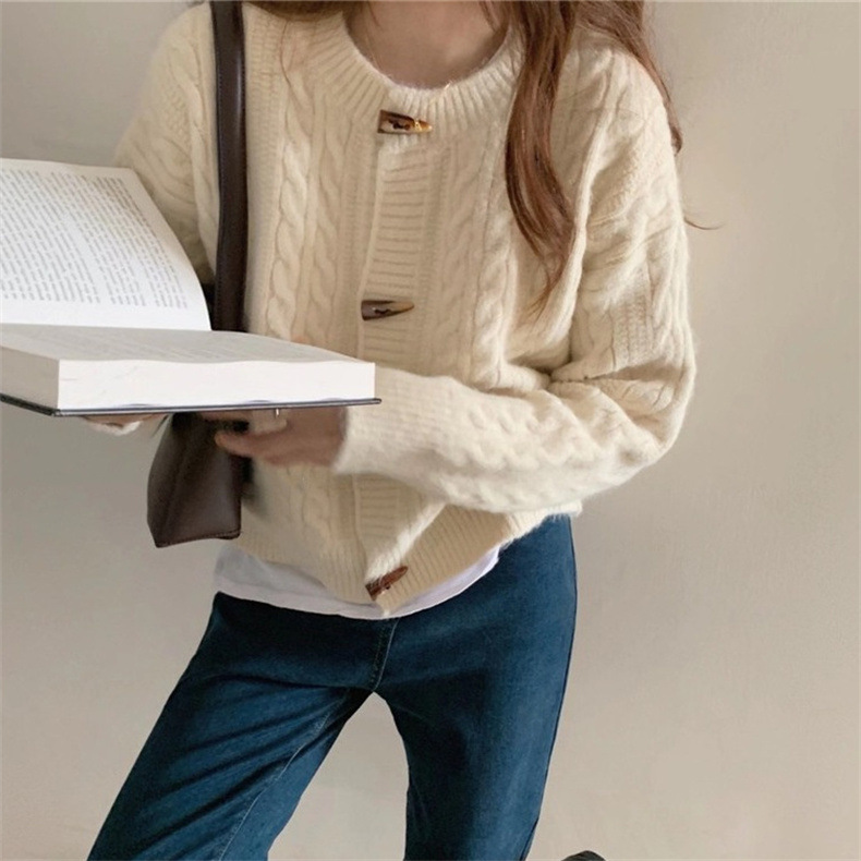 カーディガン 秋服 レディース 春 セーター ニット 通勤 おしゃれ 冬 トップス ゆったり 長袖 ストライプ 羽織り カジュアル 着痩せ ドルマンスリーブ 前開き 