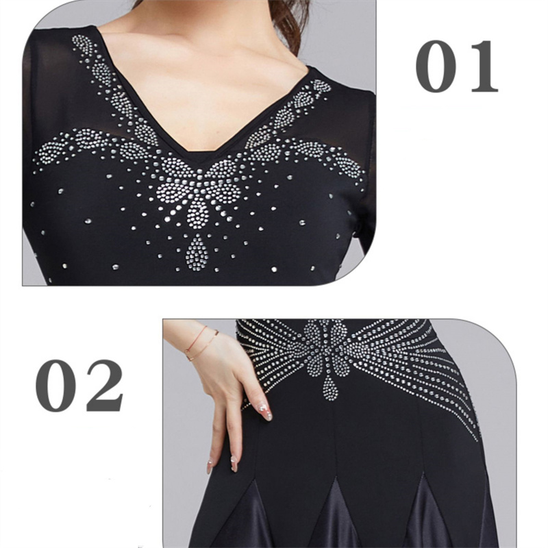 ロングドレス レディース ワンピース ダンスウェア カラードレス パーティー 舞台衣装 発表会 洋服 ラテンモダンダンス コスチューム ワルツ 社交ダンス 公演 