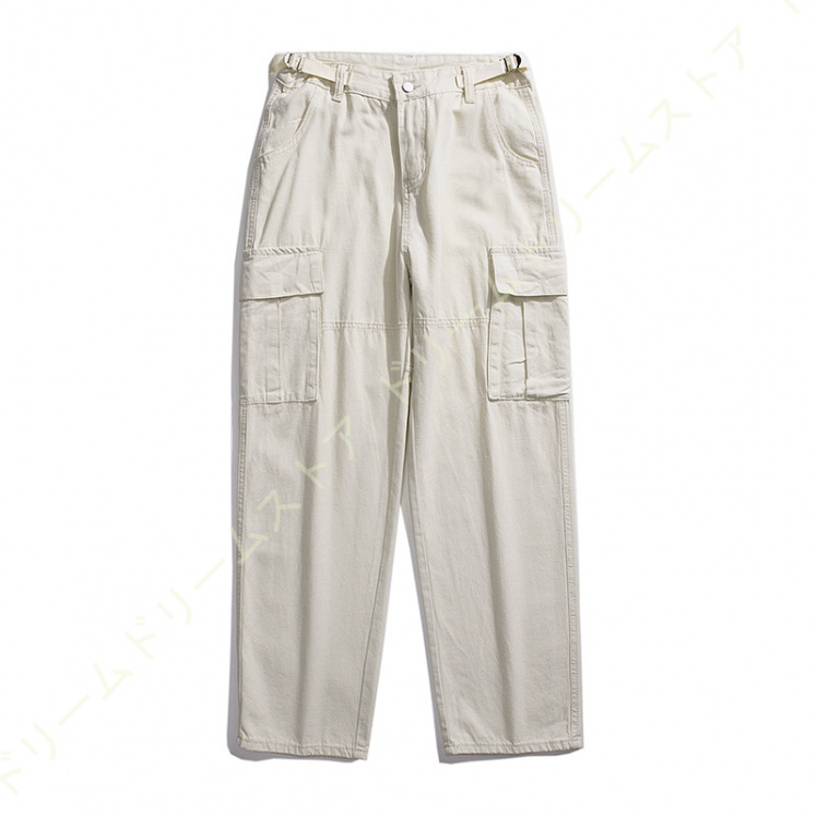 カーゴパンツ メンズ 大きいサイズ ミリタリラックス 薄手 チノパンツ 黒 ワークパンツ 夏秋 ビッグサイズ カーゴ 無地 春 パンツ ワイドパンツ パンツ 