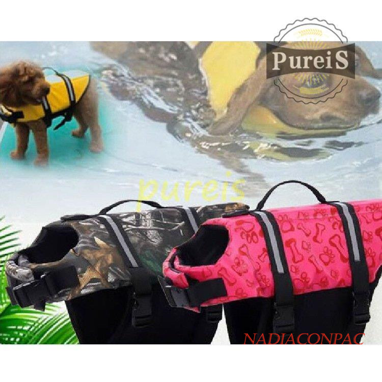 ライフジャケット ペット浮き輪 救命胴衣 水遊び スイムウェア ドッグ リハビリ ライフベスト フローティングベスト 大型 犬 中型 服 ドッグウェア 犬服 小型犬 
