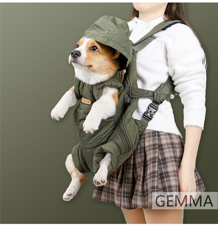 ペットバッグ 抱っこバック 厚地 冬用 暖かい 防風 中型犬 お出かけ便利 おんぶひも 犬用 ペットキャリュック型 旅行 抱っこ紐 猫用 小型犬 