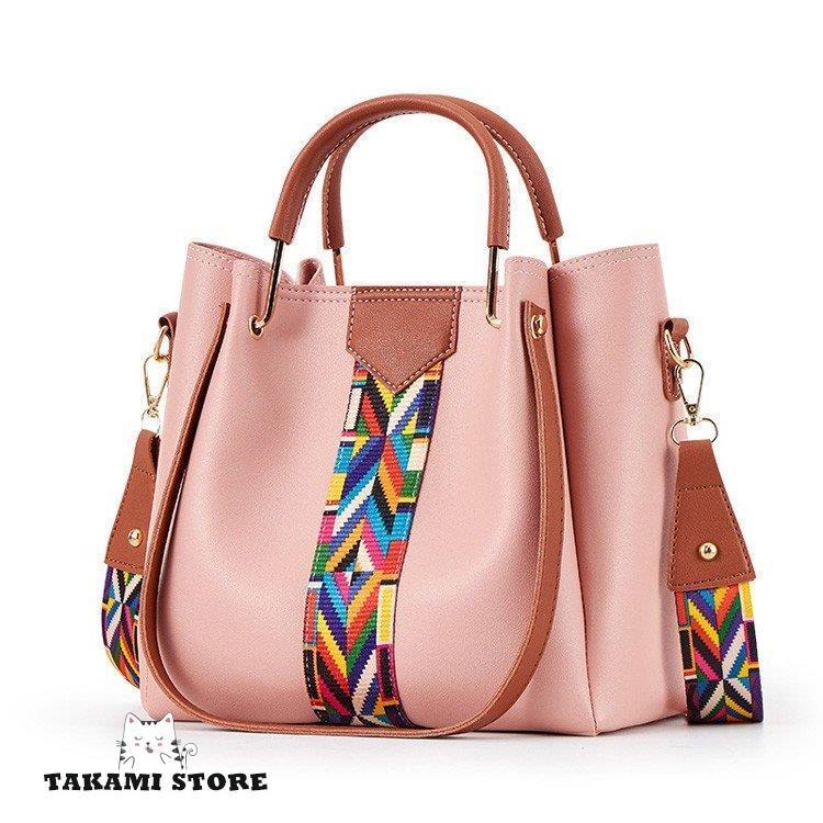 4つセット トートバッグ レディース ショルダーバッグ 2WAYハンドバッグ ファッション 大人 シンプル 鞄 可愛い 通勤用バッグ かばん 斜め掛け 7色 肩掛け 