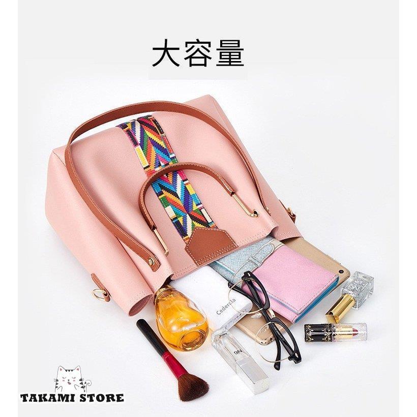 4つセット トートバッグ レディース ショルダーバッグ 2WAYハンドバッグ ファッション 大人 シンプル 鞄 可愛い 通勤用バッグ かばん 斜め掛け 7色 肩掛け 