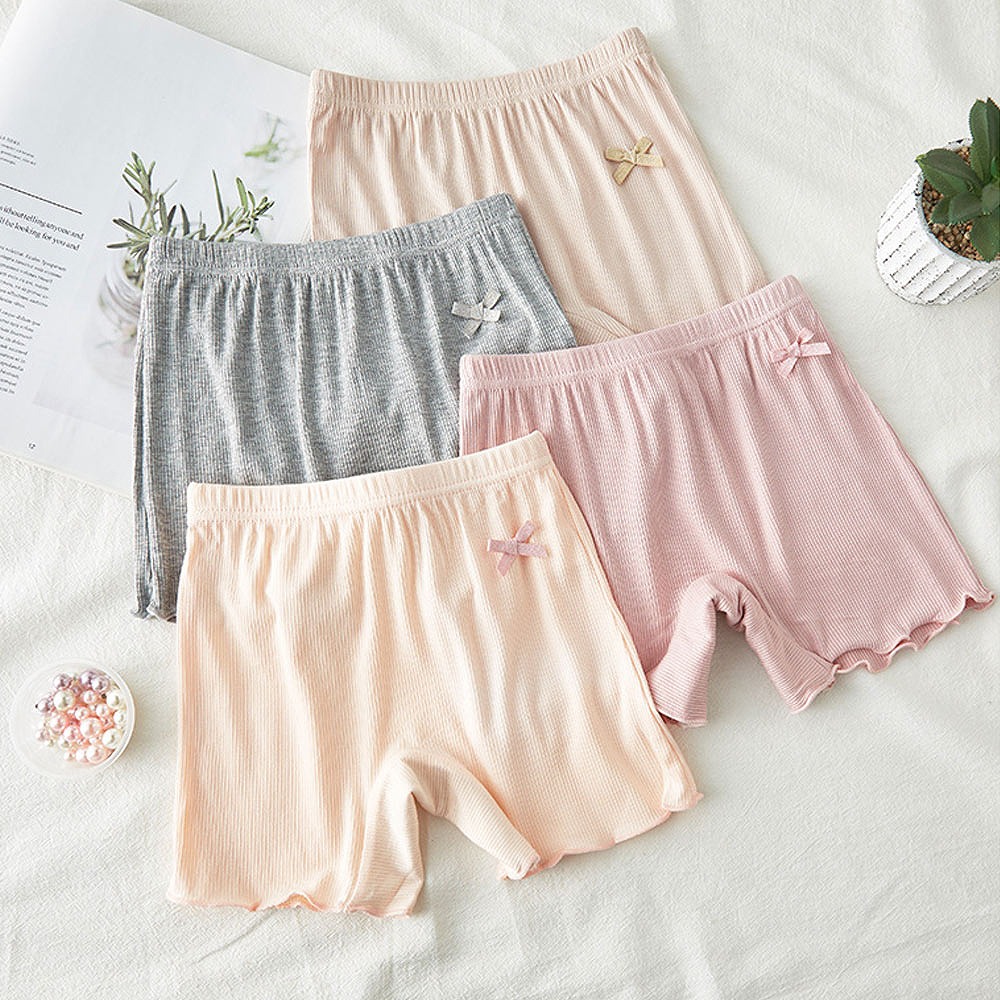 キッズパンツ 女の子 ショーツ 鼠径部を締め付けない ボクサー型 オーバーパンツ１分丈 キッズ ジュニア レギンス ペチパンツ スパッツ インナーパンツ 薄手 