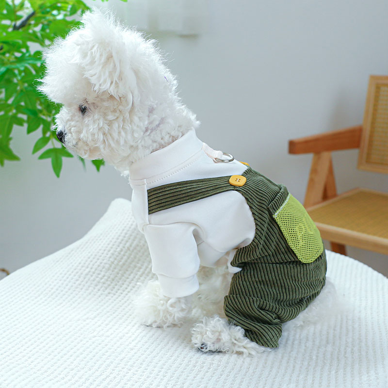 ペットウェア ペット用品 犬 猫 犬の服 洋服 おしゃれ パンツ 小型犬 春秋 オールインワン かわいい お出かけ 部屋着 安い お散歩 寝間着 