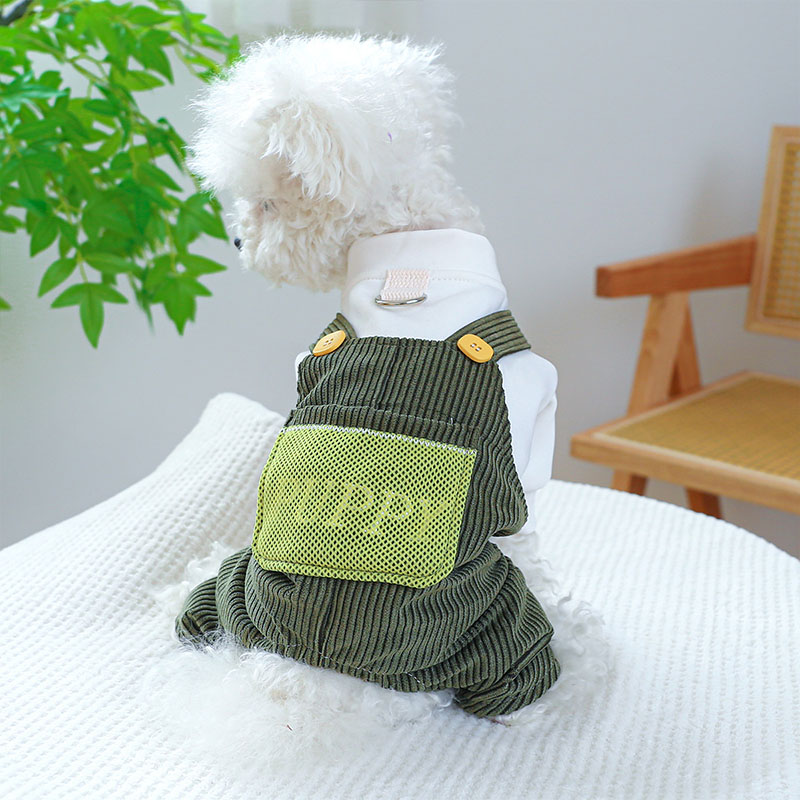 ペットウェア ペット用品 犬 猫 犬の服 洋服 おしゃれ パンツ 小型犬 春秋 オールインワン かわいい お出かけ 部屋着 安い お散歩 寝間着 