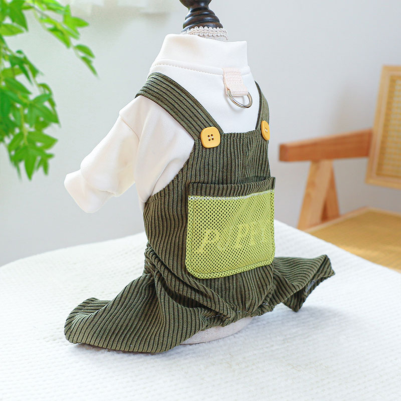 ペットウェア ペット用品 犬 猫 犬の服 洋服 おしゃれ パンツ 小型犬 春秋 オールインワン かわいい お出かけ 部屋着 安い お散歩 寝間着 