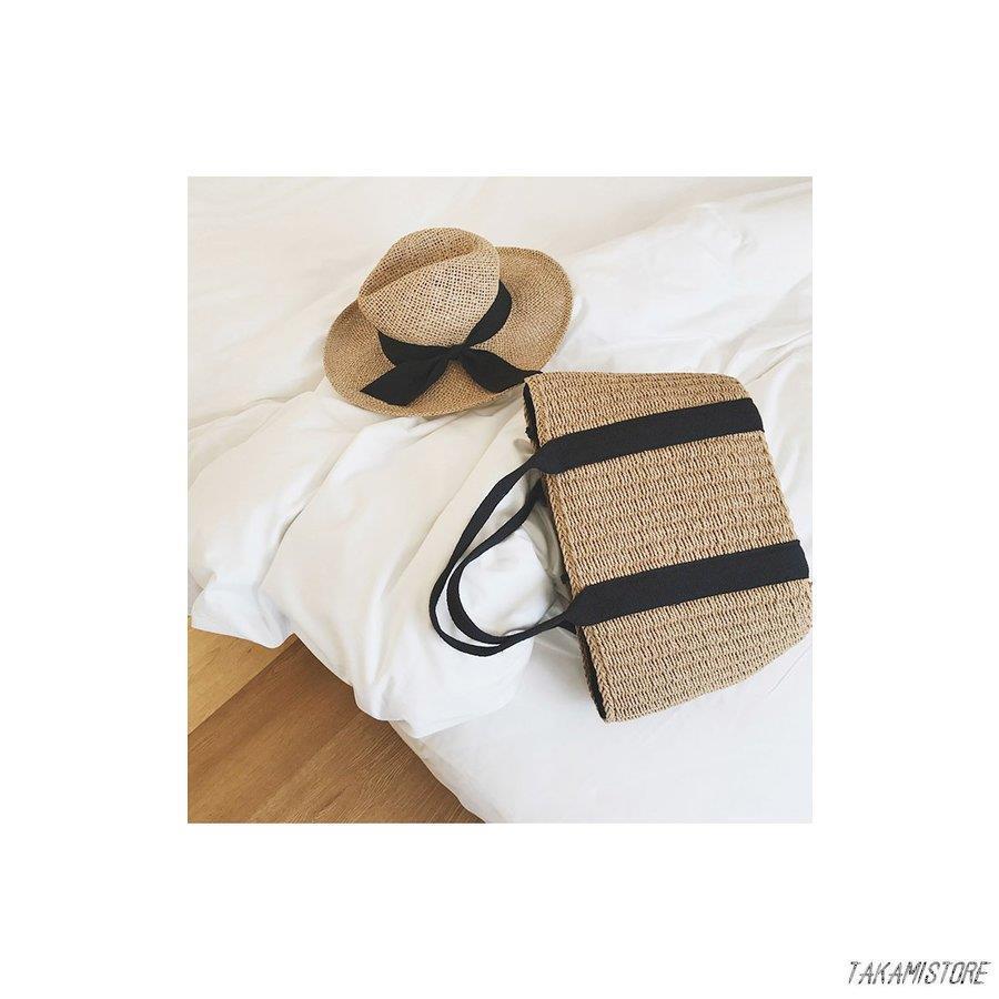 かごバッグ ハンドバッグ トートバッグ 大容量 ビッグトート ストローバッグ 夏 シンプル スクエ 春 かご レディース大人 カゴバッグ トート かわいい 