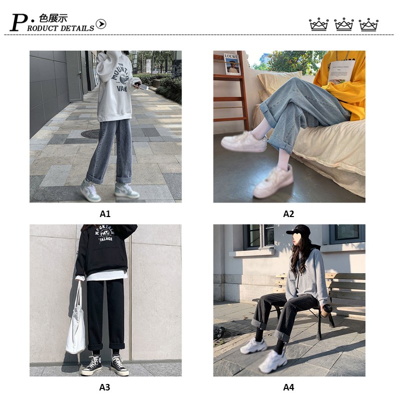 レディース デニム ストレッチ ジーンズ ハイウエスト ロング丈 秋 カジュアル ボ秋服 シンプル 