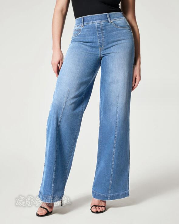 ゆるパンツ デニムパンツ レディース ワイドパンツ ハイウエスト ストレート 体系カバー 小さい ジーンズ 春夏 冬 ゆったり 秋 ボ美脚 大きい カジュアル 