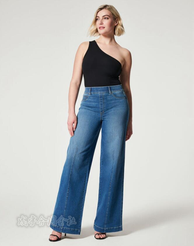 ゆるパンツ デニムパンツ レディース ワイドパンツ ハイウエスト ストレート 体系カバー 小さい ジーンズ 春夏 冬 ゆったり 秋 ボ美脚 大きい カジュアル 