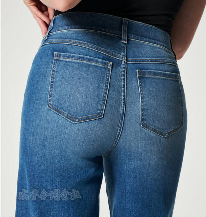 ゆるパンツ デニムパンツ レディース ワイドパンツ ハイウエスト ストレート 体系カバー 小さい ジーンズ 春夏 冬 ゆったり 秋 ボ美脚 大きい カジュアル 