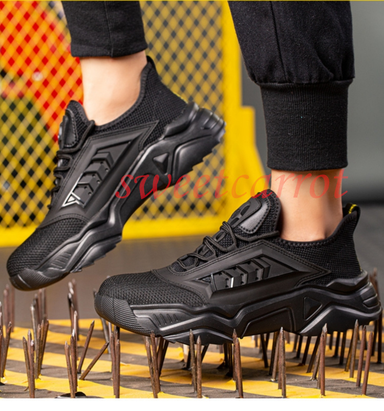 新品 安全靴 メンズ レディース おしゃれ 作業靴 作業用品 つま先保護 スニーカー 踏み抜き防止 滑り止め 男女兼用 通気 工業用品 安全保護 