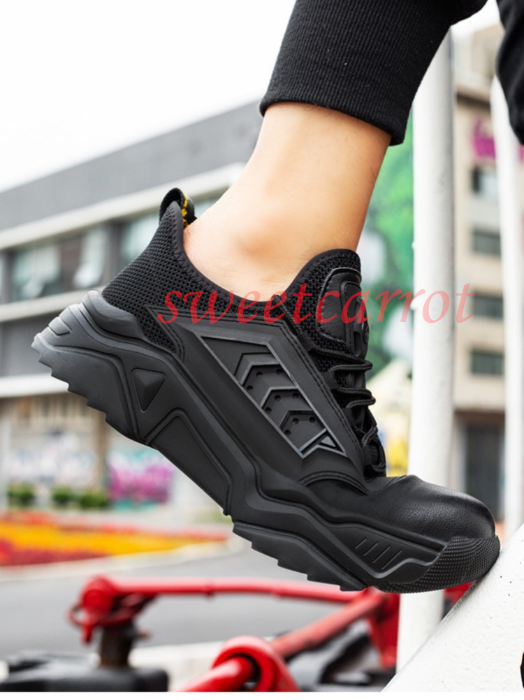 新品 安全靴 メンズ レディース おしゃれ 作業靴 作業用品 つま先保護 スニーカー 踏み抜き防止 滑り止め 男女兼用 通気 工業用品 安全保護 