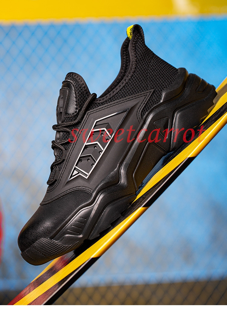 新品 安全靴 メンズ レディース おしゃれ 作業靴 作業用品 つま先保護 スニーカー 踏み抜き防止 滑り止め 男女兼用 通気 工業用品 安全保護 