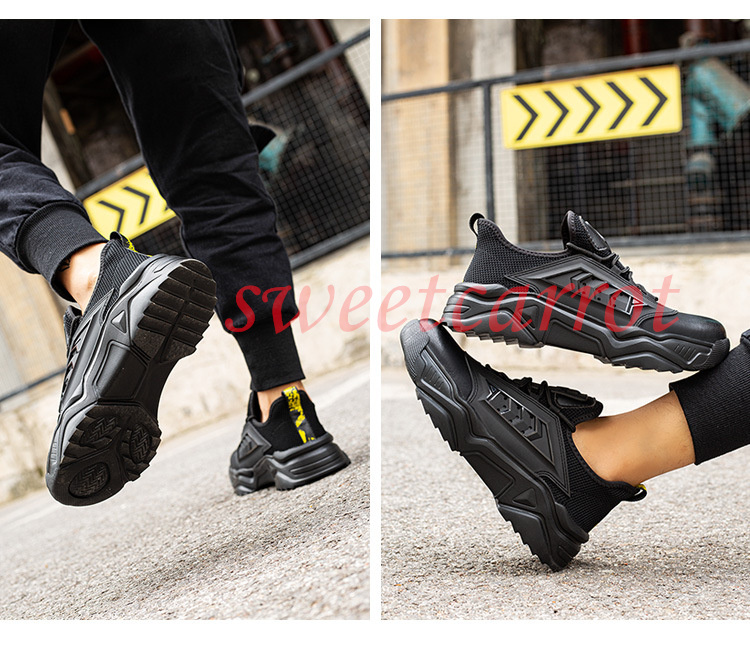 新品 安全靴 メンズ レディース おしゃれ 作業靴 作業用品 つま先保護 スニーカー 踏み抜き防止 滑り止め 男女兼用 通気 工業用品 安全保護 